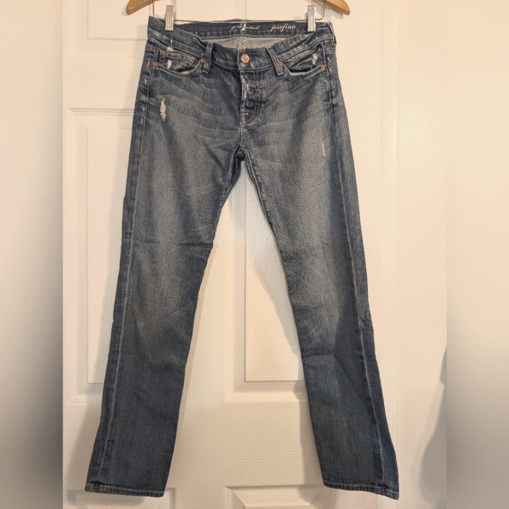 Women's Blue Jeans 7 For All Mankind